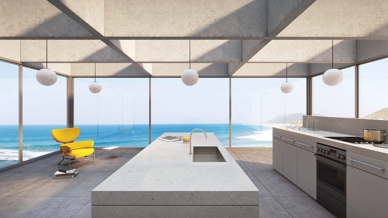 Caesarstone 4130 Clamshell | Paramount Stone Specialists