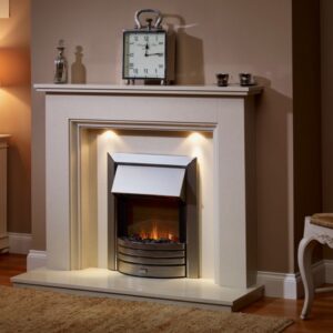 New York Stone Fire Surround fireplace in Micro Marble