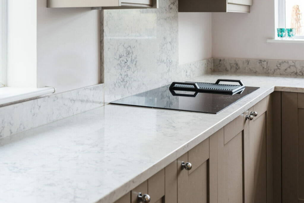 Silestone Helix Quartz Worktop Installed in Doncaster